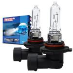 ALKOREY HB3 9005 12v 65w Car Headlight Bulb,Warm White 3300K Auto Halogen Lamp,High And Low Beam Blue Light,Automotive Fog Replacement Bulb,2 Pack