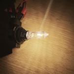 ALKOREY HB3 9005 12v 65w Car Headlight Bulb,Warm White 3300K Auto Halogen Lamp,High And Low Beam Blue Light,Automotive Fog Replacement Bulb,2 Pack