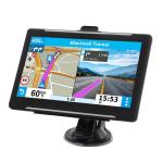 GPS Navigator for Car Truck RV, Latest 2025 Map(Free Lifetime Updates) 7 inch Touch Screen Car GPS, Support Voice Turn Direction Guidance/Speed and Red Light Warning/Custom Truck Routing