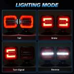 XYLOKTH USB-C Wireless Trailer Lights Kit with Reverse, IP67 Waterproof Magnetic LED Tow Light for Towing, Tail, Brake, Turn Signal for Car, Boat, Camper, RV