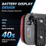 XYLOKTH USB-C Wireless Trailer Lights Kit with Reverse, IP67 Waterproof Magnetic LED Tow Light for Towing, Tail, Brake, Turn Signal for Car, Boat, Camper, RV