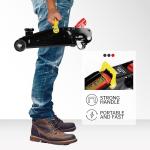 Maxority 2-Ton (4000 lbs) Hydraulic Trolley Garage Service/Floor Jack with Blow Mold Carrying Storage Case for sedans and Pickup Trucks Home and Workshop Vehicle Maintenance