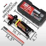 Maxority 2-Ton (4000 lbs) Hydraulic Trolley Garage Service/Floor Jack with Blow Mold Carrying Storage Case for sedans and Pickup Trucks Home and Workshop Vehicle Maintenance