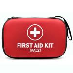@AL21 All-Purpose First Aid Kit 184 Pieces, Emergency Kit for Home, Travel, Car, Business, Worksite and Office, Portable Emergency Supplies for Minor Cuts, Scraps, Sprains & Burns
