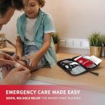 @AL21 All-Purpose First Aid Kit 184 Pieces, Emergency Kit for Home, Travel, Car, Business, Worksite and Office, Portable Emergency Supplies for Minor Cuts, Scraps, Sprains & Burns