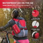 @AL21 All-Purpose First Aid Kit 184 Pieces, Emergency Kit for Home, Travel, Car, Business, Worksite and Office, Portable Emergency Supplies for Minor Cuts, Scraps, Sprains & Burns