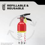 Kidde Commercial-Grade Fire Extinguisher for Office, Schools, Rechargeable 1A10BC