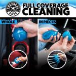 Chemical Guys Sticky Icky Car Cleaning Gel, Green Apple Scent - Detailing Gel for Vents, Keyboards, and More, 100g, 4 Pack