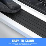 Car Rear Bumper Protector Guard - Anti-Scratch Rubber Cover Strip for Most Cars and SUVs