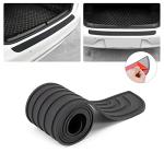 Car Rear Bumper Protector Guard - Anti-Scratch Rubber Cover Strip for Most Cars and SUVs