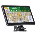 GPS Navigator for Car Truck RV, 7 Inch GPS Navigation System with 2025 Maps, Voice Turn-by-Turn Guidance, Speed Limit & Red Light Warning, Custom Truck Routing, Free Lifetime Map Updates