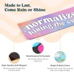 Yoppix 10PCS Funny Car Bumper Magnet, New Driver Magnet Prank Magnetic Sticker for Car Truck Metal, Hot Girls Hit Curbs New Driver Please Be Patient Waterproof Reusable