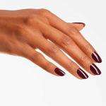 OPI Nail Lacquer In The Cable Car-Pool Lane | Opaque Dark Purple Crème Chip Resistant Nail Polish | Vegan, Fast Drying, Streak Free