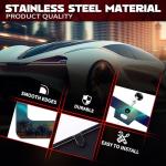 Personalise Aurora Night Sky License Plate Frame Scenery License Plate Frames Car Universal Stainless Steel Accessories Cars Decor with 2 Holes and Screws Fits Standard Us Vehicles Size 12.2 X 6 Inch