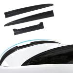 CTMAOYI for Car Rear Trunk Spoiler Tail Universal,Modification Tail Wing Universal,3-Section Adjustable and Cuttable Rear Window Top Roof Spoiler Wing,40-55 inches (Black)