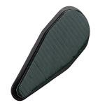 CoscosX 10 Pcs Mini Shark Fin Diffuser Vortex Generator Universal Car Truck SUV Roof Decoration Spoiler Wing Carbon Fiber Car Accessories 2.95inch,Black