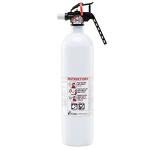 Auto/Marine 10-B:C Fire Extinguisher, Metal Valve, White