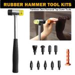 Jerbor 97PCS Car Dent Puller Kit, Paintless Dent Repair Kit with Golden Lifter, T-bar Dent Puller, Bridge Puller, for SUV RV Truck Car Dent Removal