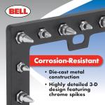 Bell Automotive 22-1-46117-8 Spike License Plate Frame, Corrosion Resistant, Easy to Install