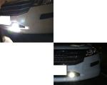 iJDMTOY (2) Xenon White 5W CREE High Power Bull Eye LED Projector Lamps, Compatible With Parking Lights, Fog Driving DRL Lights or Backup Reverse