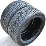 Set of 2 (TWO) Accelera X Grip Winter Passenger Car Touring Radial Tires-215/55R16 215/55/16 215/55-16 97V Load Range XL 4-Ply BSW Black Side Wall