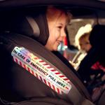 Family ROTH ID TAG™ Kit | Emergency Contact Identification System for Car Seats, Strollers, Wheelchairs, Walkers, and More!