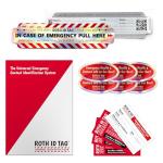 Family ROTH ID TAG™ Kit | Emergency Contact Identification System for Car Seats, Strollers, Wheelchairs, Walkers, and More!