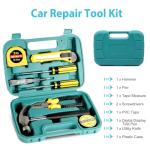 Ranallto Car Emergency Roadside Tool kit,Road Side Safety Assistance Kit for Women Men Adult,Auto Truck Vehicle Emergency Bag with Shovel Jumper Cable First Aid Kit