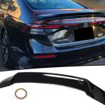 MUTUSAISI Rear Trunk Lip Spoiler R Style Highkick Wing Compatible with 11th Gen Honda Accord LX/EX/Hybrid Sport/Prime 2023 2024 2025 Sedan Accessories (Gloss Black)