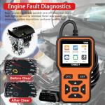 OBD2 Scanner Diagnostic Tool - Check Engine Light Code Scanner Tool with Reset, DTC, Data Stream, I/M Readiness, Car & Truck Scan Tool for All Vehicles Since 1996, escaner automotriz
