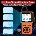 OBD2 Scanner Diagnostic Tool - Check Engine Light Code Scanner Tool with Reset, DTC, Data Stream, I/M Readiness, Car & Truck Scan Tool for All Vehicles Since 1996, escaner automotriz