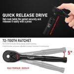 95-Piece Impact Socket Set with Ratchet & Screwdrivers