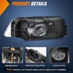 Nilight Fog Lights for Honda Accord and Acura TL