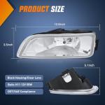 Nilight Fog Lights for Honda Accord and Acura TL