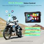 LAMTTO 7-Inch Wireless CarPlay GPS Navigation System