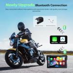 LAMTTO 7-Inch Wireless CarPlay GPS Navigation System