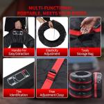 Geloo 4PCS Waterproof Tire Covers for 19"-23" Wheels