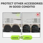 Dual Axle Wheel Covers for 27"-30" Tires