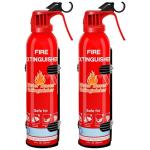 2-Pack Portable Fire Extinguishers for Cars and Home