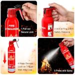 2-Pack Portable Fire Extinguishers for Cars and Home