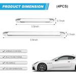 Clear Bumper Guard Strips - 4 Pack