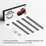 Universal Front Bumper Scrape Guard 4 Pack
