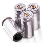 40 Cal Bullet Tire Valve Stem Caps (Set of 4)