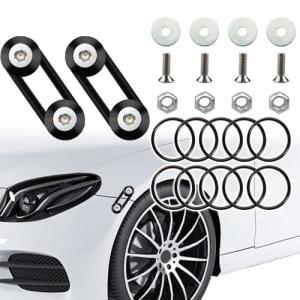 12PC Black Quick Release Bumper Clips