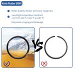 12PC Black Quick Release Bumper Clips