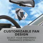 Ace Car Air Freshener - Black Out Scent, 2 Pack