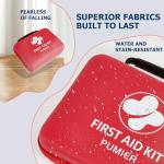 First Aid Kit - 368pcs Waterproof Compact Portable Hard Case - Ideal for Home, Car, Travel, Businesses, Hiking, Vehicle, Boat, Office, Survival - Public Must Have Emergency Kit, Camping Essentials