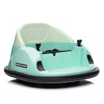 12V Kids Ride On Bumper Car Electric Bumping Car for Toddlers with Remote Control, 360° Spin, Battery Display, LED Lights, and Music Battery Powered Ride On Toy for Boys Girls, Green