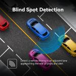 Pelsee P12 Pro 4K Mirror Dash Cam, 12'' Rear View Mirror Camera Smart Driving Assistant w/ADAS and BSD,2160P Front and 1080P Rear Camera,Voice Control,Night Vision,Parking Monitoring, 32G Memory Card