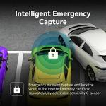 Pelsee P12 Pro 4K Mirror Dash Cam, 12'' Rear View Mirror Camera Smart Driving Assistant w/ADAS and BSD,2160P Front and 1080P Rear Camera,Voice Control,Night Vision,Parking Monitoring, 32G Memory Card